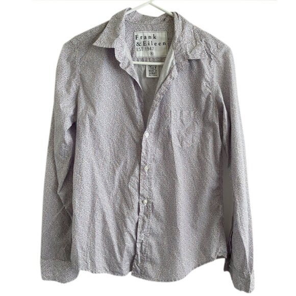 Frank & Eileen flower Barry Tailored Button-Up Shirt (S) - Picture 1 of 6